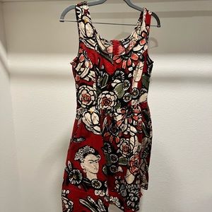 Frida Kahlo Dress with Pockets